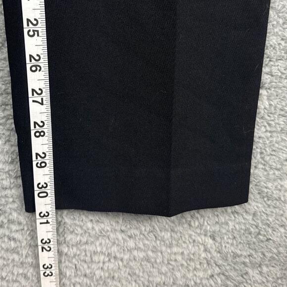 Trina Turk Black Slacks Office Professional Versatile Size 6 Designer Slacks - Picture 5 of 8